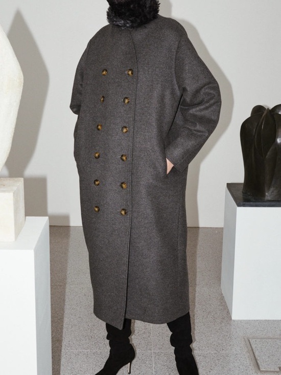Toteme Jackets & Blazers - Toteme Bergerac Wool Coat